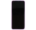 BAOHU Hoesje Geschikt voor de Samsung Galaxy S20 - Backcover Color Telefoonhoesje - Paars