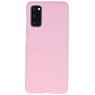 BAOHU BackCover Hoesje Color Telefoonhoesje Samsung Galaxy S20 - Roze