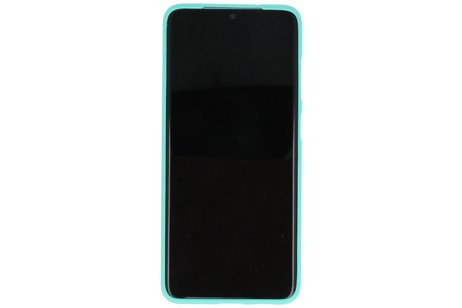 BackCover Hoesje Color Telefoonhoesje voor Samsung Galaxy S20 - Turquoise