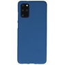 BAOHU BackCover Hoesje Color Telefoonhoesje Samsung Galaxy S20 Plus - Navy