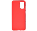 BackCover Hoesje Color Telefoonhoesje voor Samsung Galaxy S20 Plus - Rood