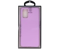 BAOHU Hoesje Geschikt voor de Samsung Galaxy S20 Plus - Backcover Color Telefoonhoesje - Paars