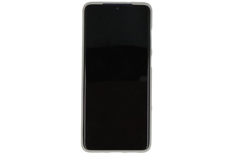 BackCover Hoesje Color Telefoonhoesje voor Samsung Galaxy S20 Plus - Grijs