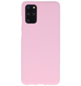 BAOHU BackCover Hoesje Color Telefoonhoesje Samsung Galaxy S20 Plus - Roze