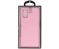 BAOHU Hoesje Geschikt voor de Samsung Galaxy S20 Plus - Backcover Color Telefoonhoesje - Roze