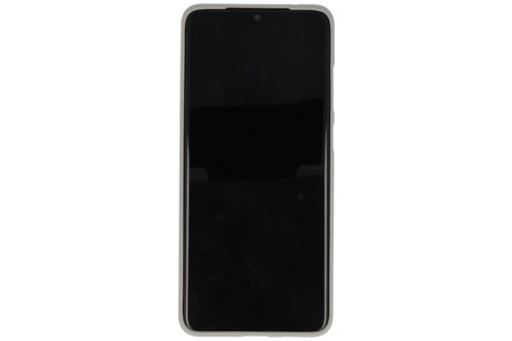 BAOHU Hoesje Geschikt voor de Samsung Galaxy S20 Ultra - Backcover Color Telefoonhoesje - Grijs