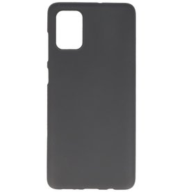 BackCover Hoesje Color Telefoonhoesje Samsung Galaxy A71 - Zwart