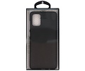 BAOHU Hoesje Geschikt voor de Samsung Galaxy A71 - Backcover Color Telefoonhoesje - Zwart