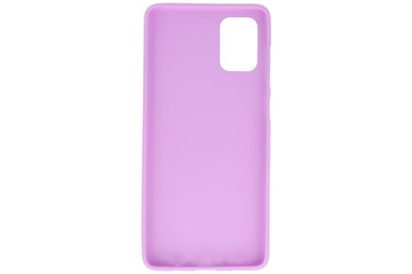 BackCover Hoesje Color Telefoonhoesje voor Samsung Galaxy A71 - Paars