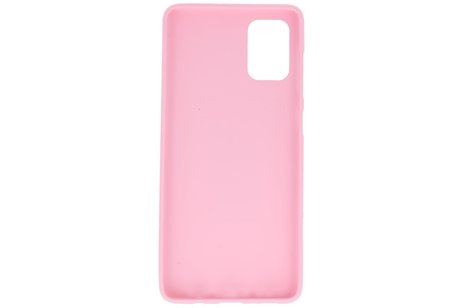 BackCover Hoesje Color Telefoonhoesje voor Samsung Galaxy A71 - Roze