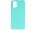 BackCover Hoesje Color Telefoonhoesje voor Samsung Galaxy A71 - Turquoise
