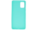 BackCover Hoesje Color Telefoonhoesje voor Samsung Galaxy A71 - Turquoise