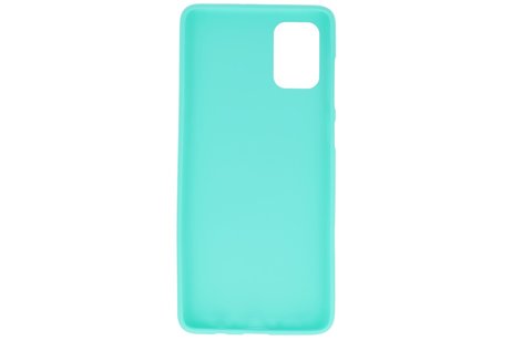 BackCover Hoesje Color Telefoonhoesje voor Samsung Galaxy A71 - Turquoise