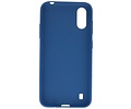 BackCover Hoesje Color Telefoonhoesje voor Samsung Galaxy A01 - Navy