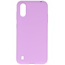 BAOHU BackCover Hoesje Color Telefoonhoesje Samsung Galaxy A01 - Paars