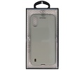 BAOHU Hoesje Geschikt voor de Samsung Galaxy A01 - Backcover Color Telefoonhoesje - Grijs