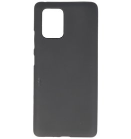 BackCover Hoesje Color Telefoonhoesje Samsung Galaxy S10 Lite - Zwart