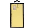 BAOHU Hoesje Geschikt voor de Samsung Galaxy S10 Lite - Backcover Color Telefoonhoesje - Geel