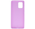 BackCover Hoesje Color Telefoonhoesje voor Samsung Galaxy S10 Lite - Paars