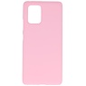 BAOHU BackCover Hoesje Color Telefoonhoesje Samsung Galaxy S10 Lite - Roze