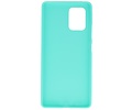 BackCover Hoesje Color Telefoonhoesje voor Samsung Galaxy S10 Lite - Turquoise