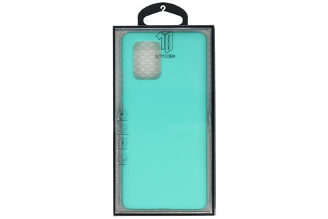 BackCover Hoesje Color Telefoonhoesje voor Samsung Galaxy S10 Lite - Turquoise