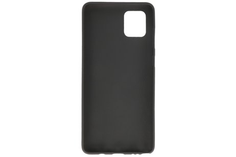 BackCover Hoesje Color Telefoonhoesje voor Samsung Galaxy Note 10 Lite - Zwart