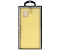 BAOHU Hoesje Geschikt voor de Samsung Galaxy Note 10 Lite - Backcover Color Telefoonhoesje - Geel