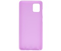 BackCover Hoesje Color Telefoonhoesje voor Samsung Galaxy Note 10 Lite - Paars