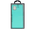 BAOHU Hoesje Geschikt voor de Samsung Galaxy Note 10 Lite - Backcover Color Telefoonhoesje - Turquoise