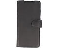 BAOHU Handmade Leer Telefoonhoesje - Wallet Case - Portemonnee Hoesje voor Samsung Galaxy S20 - Zwart