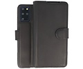 BAOHU Handmade Leer Telefoonhoesje - Wallet Case - Portemonnee Hoesje voor Samsung Galaxy S20 Plus - Zwart