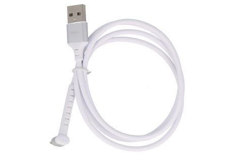 BAOHU REMAX RC-100a Type C USB Kabel met Staande Functie Wit
