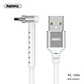 BAOHU REMAX RC-100a Type C USB Kabel met Staande Functie Wit