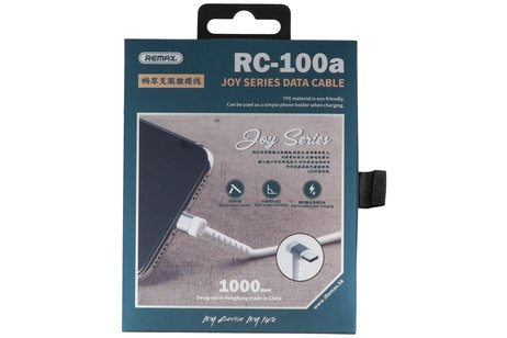 BAOHU REMAX RC-100a Type C USB Kabel met Staande Functie Wit
