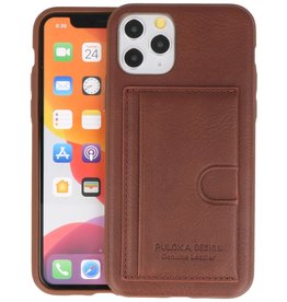 BAOHU PULOKA Backcover Hardcase Hoesje iPhone 11 Pro - Bruin