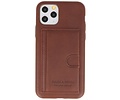 BAOHU PULOKA Backcover Hardcase Hoesje - Hoesje Geschikt voor iPhone 11 Pro - Bruin