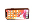 BAOHU PULOKA Backcover Hardcase Hoesje - Hoesje Geschikt voor iPhone 11 Pro - Bruin