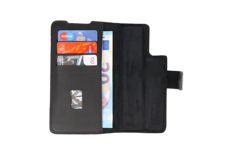 BAOHU BAOHU Handmade 2 in 1 Leer Telefoonhoesje - Hoesje Geschikt voor Samsung Galaxy S20 - Zwart