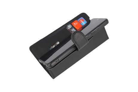 BAOHU BAOHU Handmade 2 in 1 Leer Telefoonhoesje - Hoesje Geschikt voor Samsung Galaxy S20 - Zwart