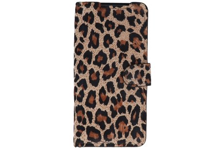 GALATA Luipaard 2 in 1 Leer Telefoonhoesje - Hoesje Geschikt voor Samsung Galaxy S20 Plus