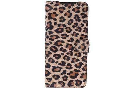 GALATA Luipaard 2 in 1 Leer Telefoonhoesje - Hoesje Geschikt voor Samsung Galaxy S20 Ultra