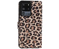 GALATA Luipaard 2 in 1 Leer Telefoonhoesje - Hoesje Geschikt voor Samsung Galaxy S20 Ultra