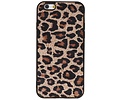 GALATA Luipaard Leer Hoesje Back Cover - Hoesje Geschikt voor iPhone 6