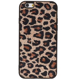 GALATA Luipaard Leer Hoesje Back Cover iPhone 6