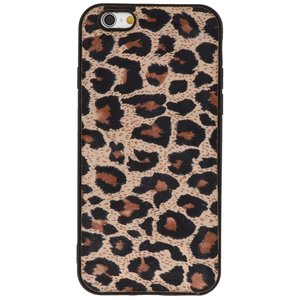 GALATA Luipaard Leer Hoesje Back Cover voor iPhone 6