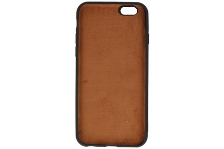 GALATA Luipaard Leer Hoesje Back Cover - Hoesje Geschikt voor iPhone 6