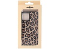 GALATA Luipaard Leer Hoesje Back Cover - Hoesje Geschikt voor iPhone 11 Pro