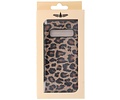 GALATA Luipaard Leer Hoesje Back Cover - Hoesje Geschikt voor Samsung Galaxy S10