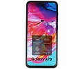 GALATA Luipaard Leer Hoesje Back Cover voor Samsung Galaxy A70